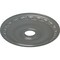 Ekena Millwork Jackson Ceiling Medallion (Fits Canopies up to 5 1/8"), Hand-Painted Silver, 20"OD x 3 5/8"ID x 1"P CM20JASLS - alternate 2
